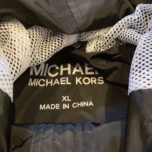 NWT Michael Kors Lightweight Zip Up Jacket XL - Picture 6 of 8